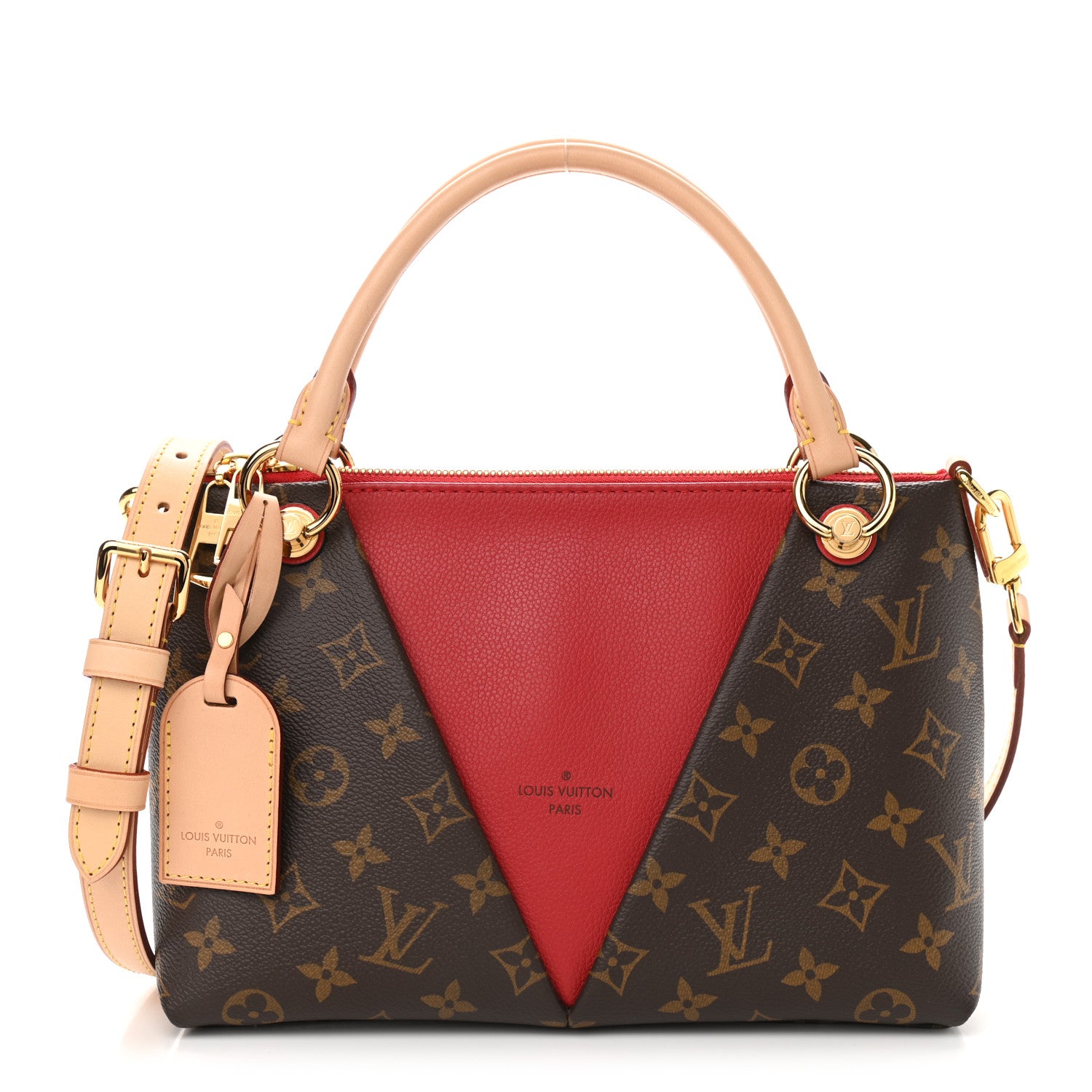 Louis Vuitton Monogram V Tote BB Cherry 1 of 8