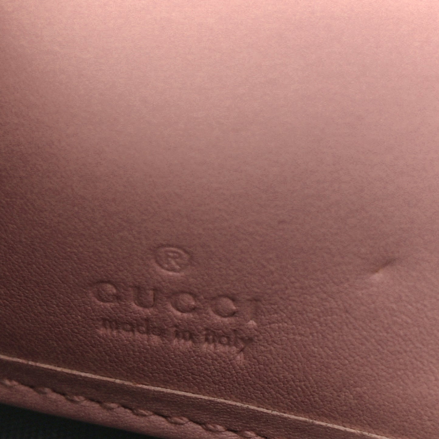 Calfskin Matelasse GG Marmont Zip Around Wallet Perfect Pink