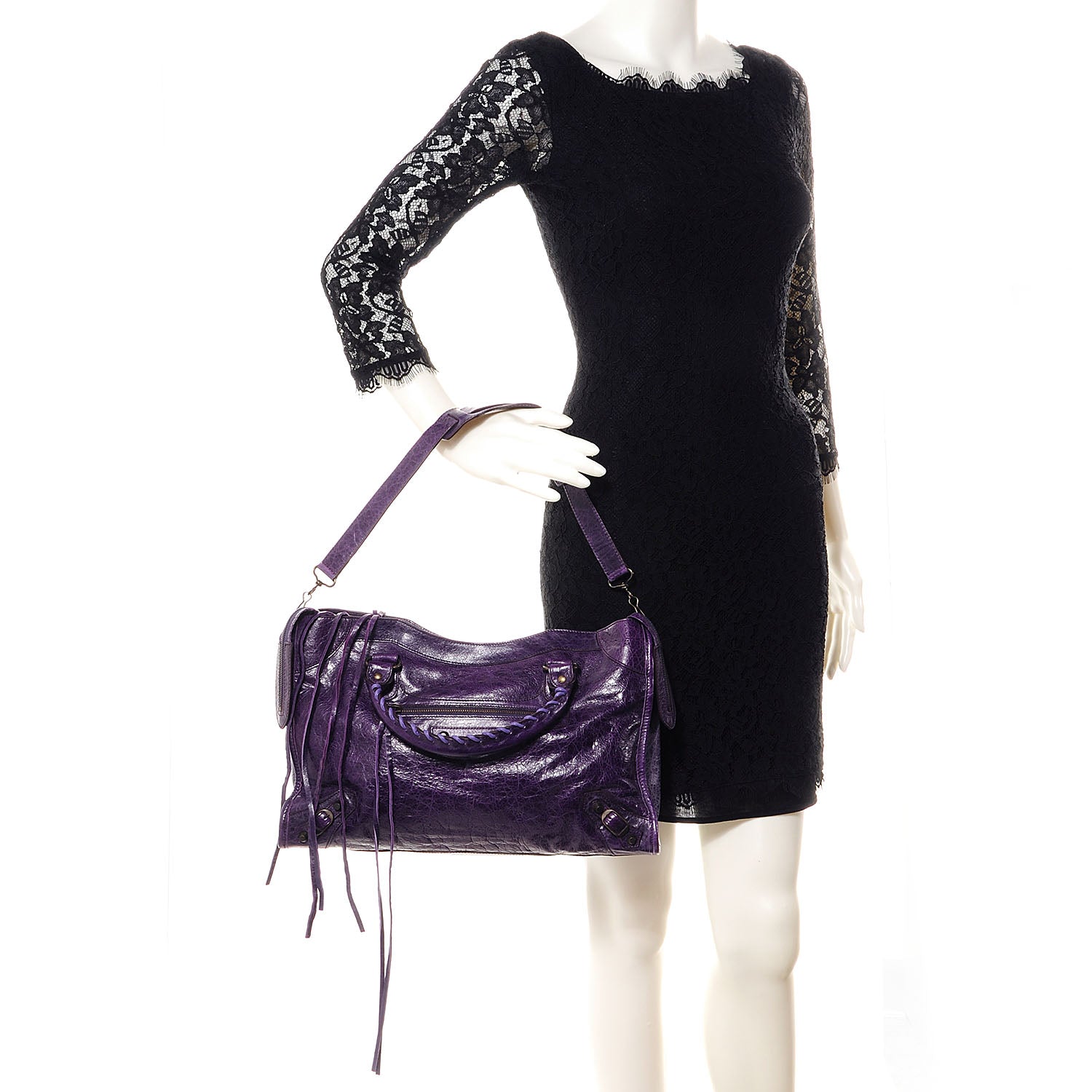 Balenciaga Agneau City Violet 2 of 11