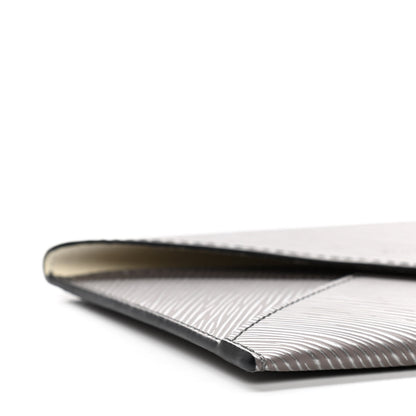 Louis Vuitton Epi Envelope Pouch Platine 7 of 8