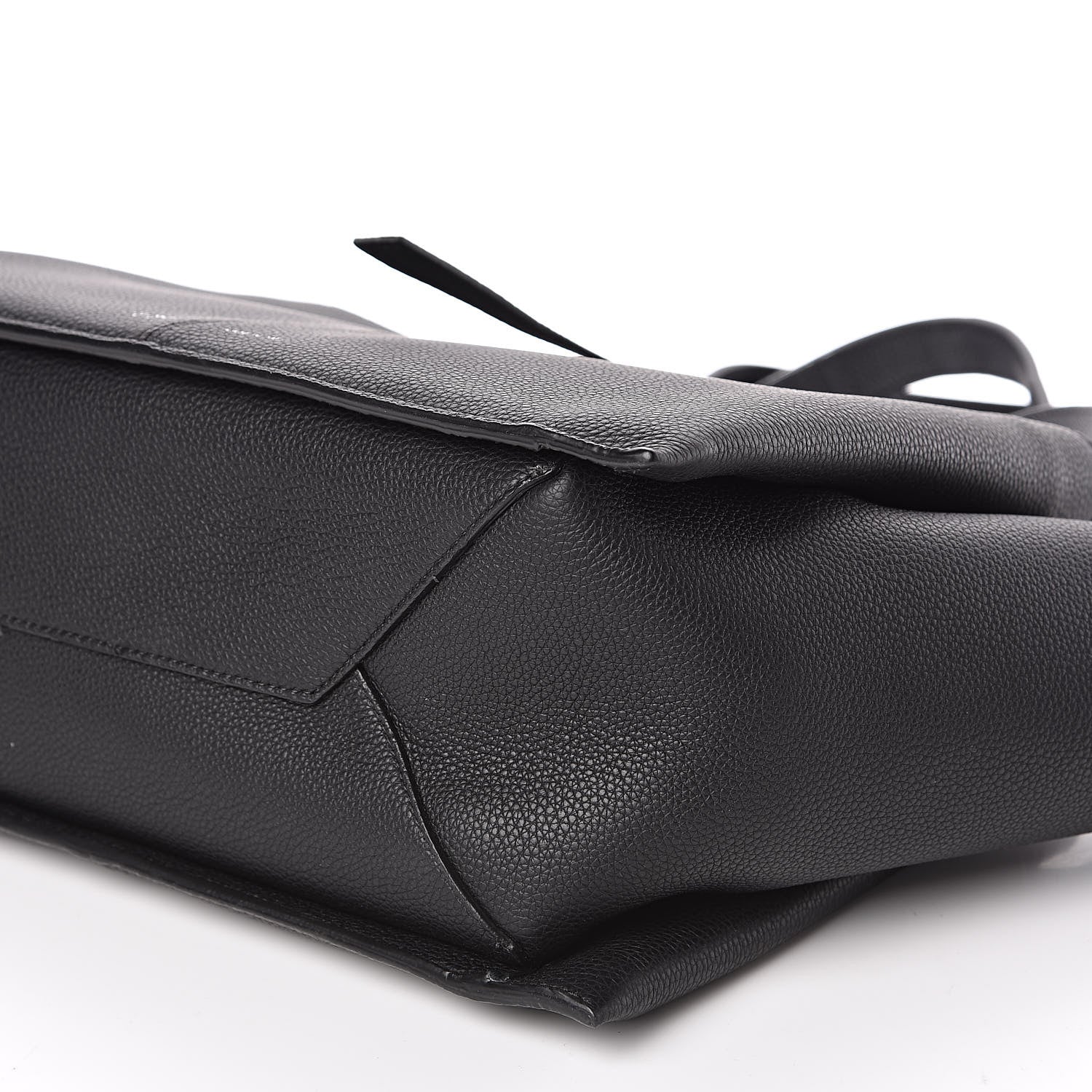 Celine Baby Grained Calfskin Small Tri-Fold Bag Black 9 of 9