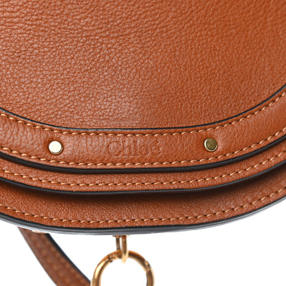 Chloe Calfskin Small Nile Bracelet Minaudiere Bag Caramel 8 of 12