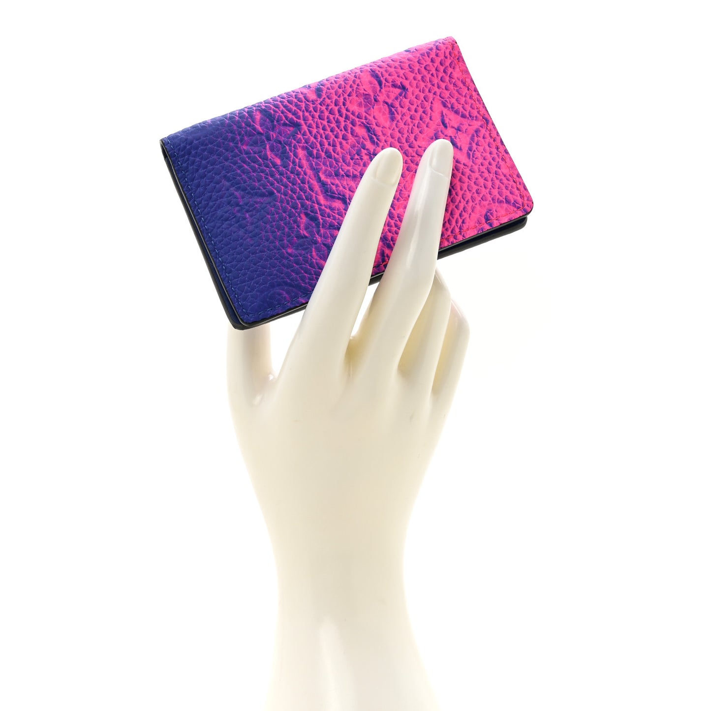 Taurillon Illusion Pocket Organizer Bleu Rose