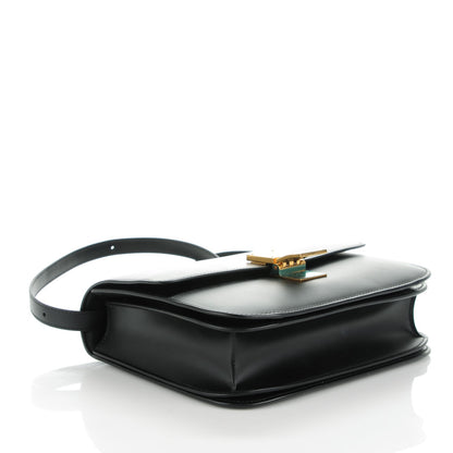 Celine Box Calfskin Medium Classic Box Flap Bag Black 4 of 7