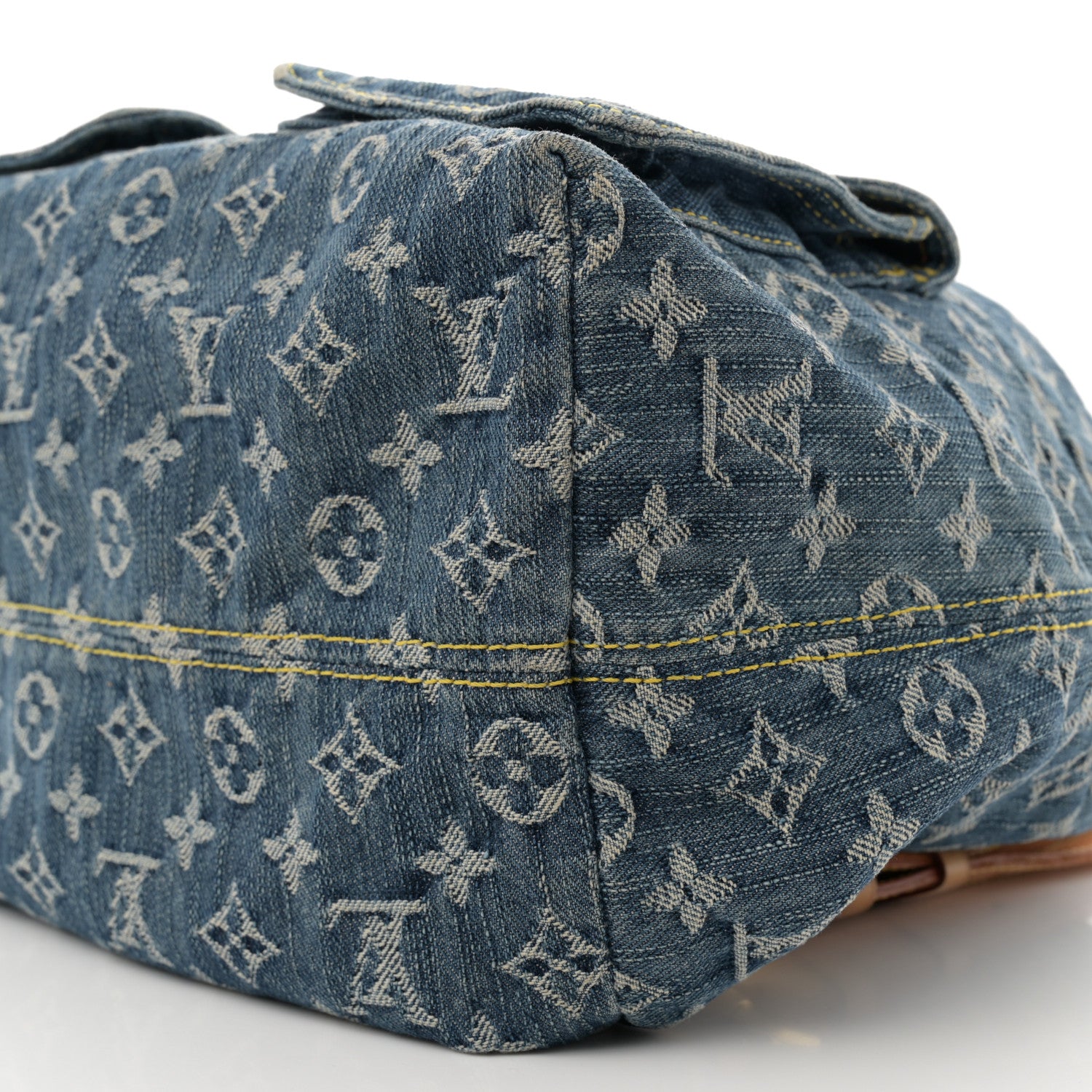 Louis Vuitton Denim Sac a Dos Backpack GM Blue 9 of 14