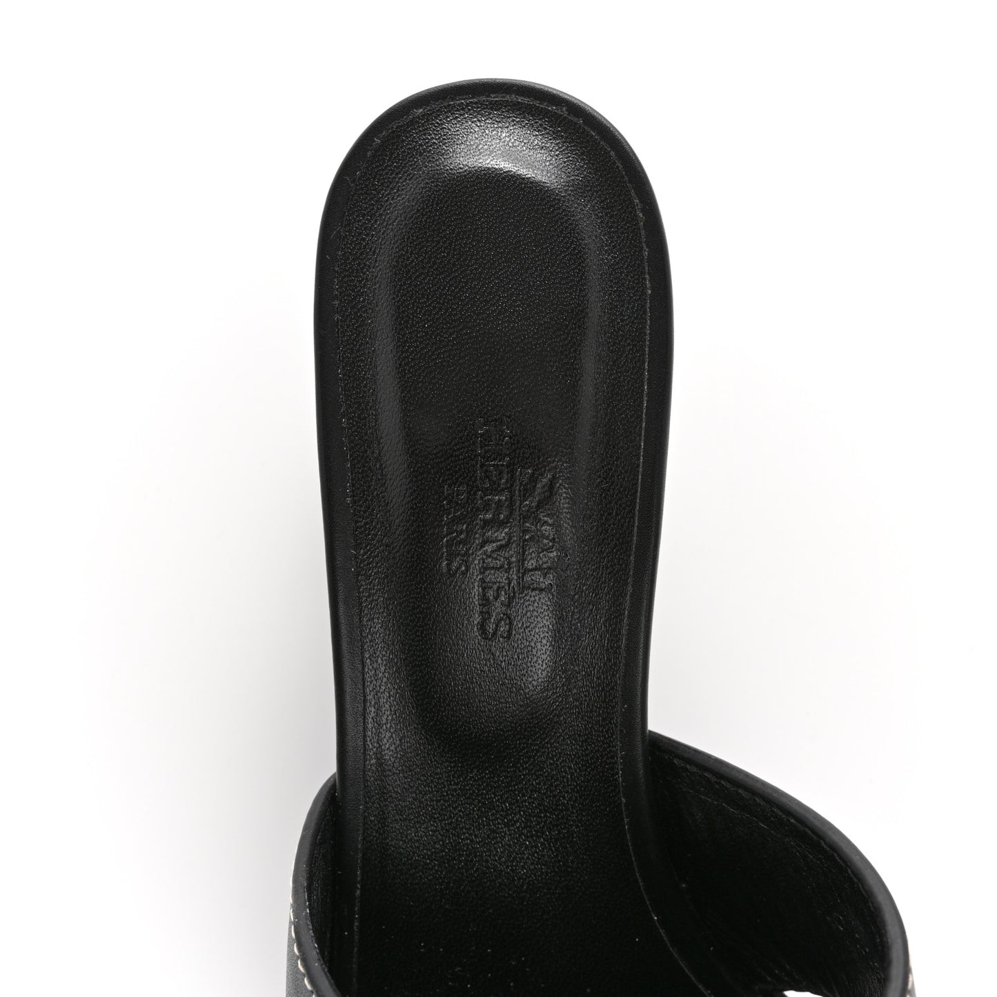 Calfskin Helia Sandals 36 Black