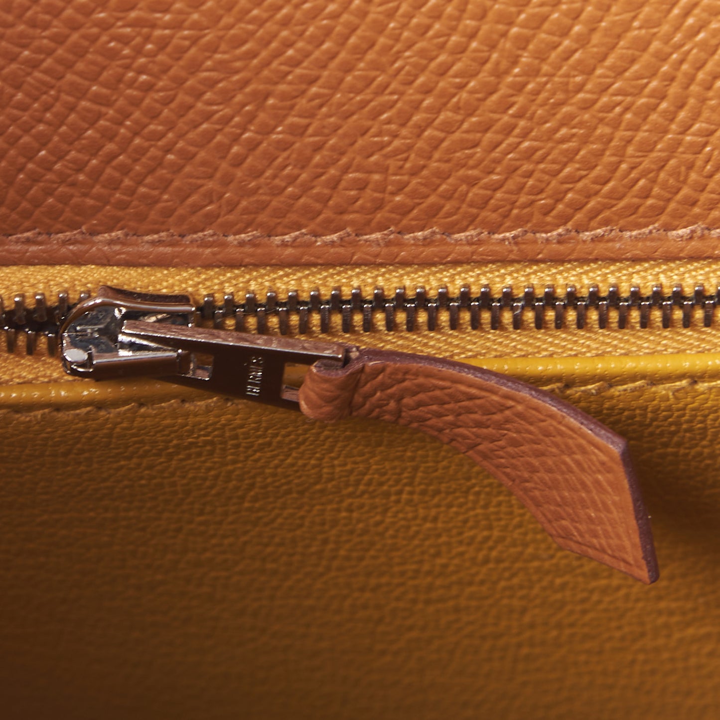 Epsom Verso Kelly Sellier 25 Caramel Jaune Ambre
