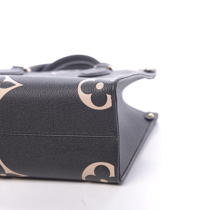 Louis Vuitton Empreinte Monogram Giant Onthego PM Black Beige 8 of 9