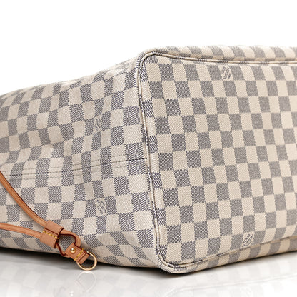 Louis Vuitton Damier Azur Neo Neverfull GM Rose Ballerine 12 of 14
