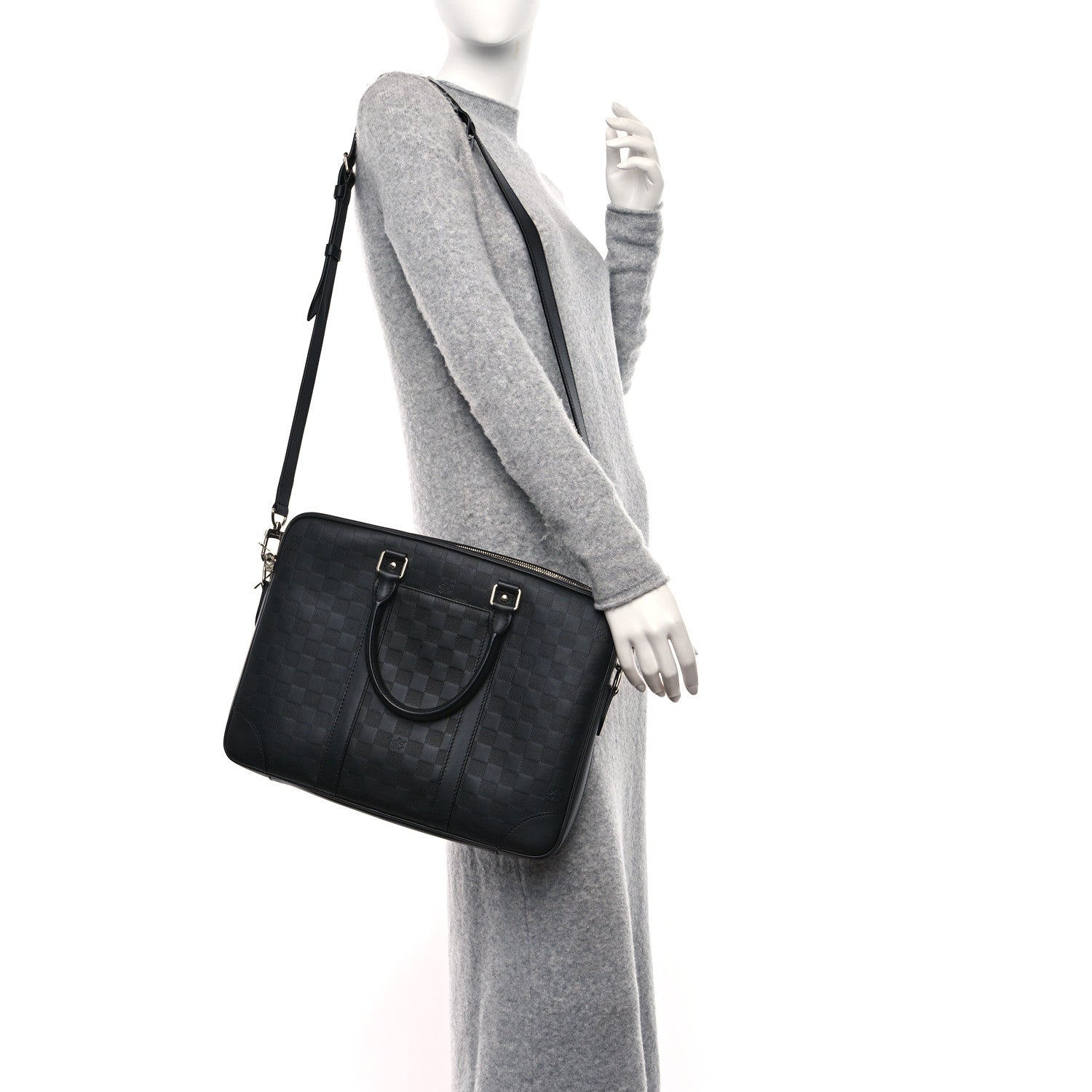 Louis Vuitton Damier Infini Porte-Documents Voyage PM Onyx 2 of 8