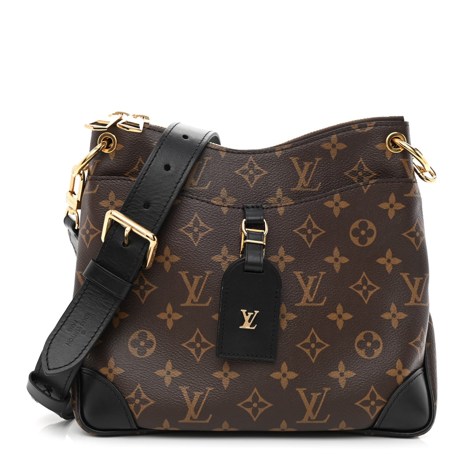 Louis Vuitton Monogram Odeon PM Black 1 of 9