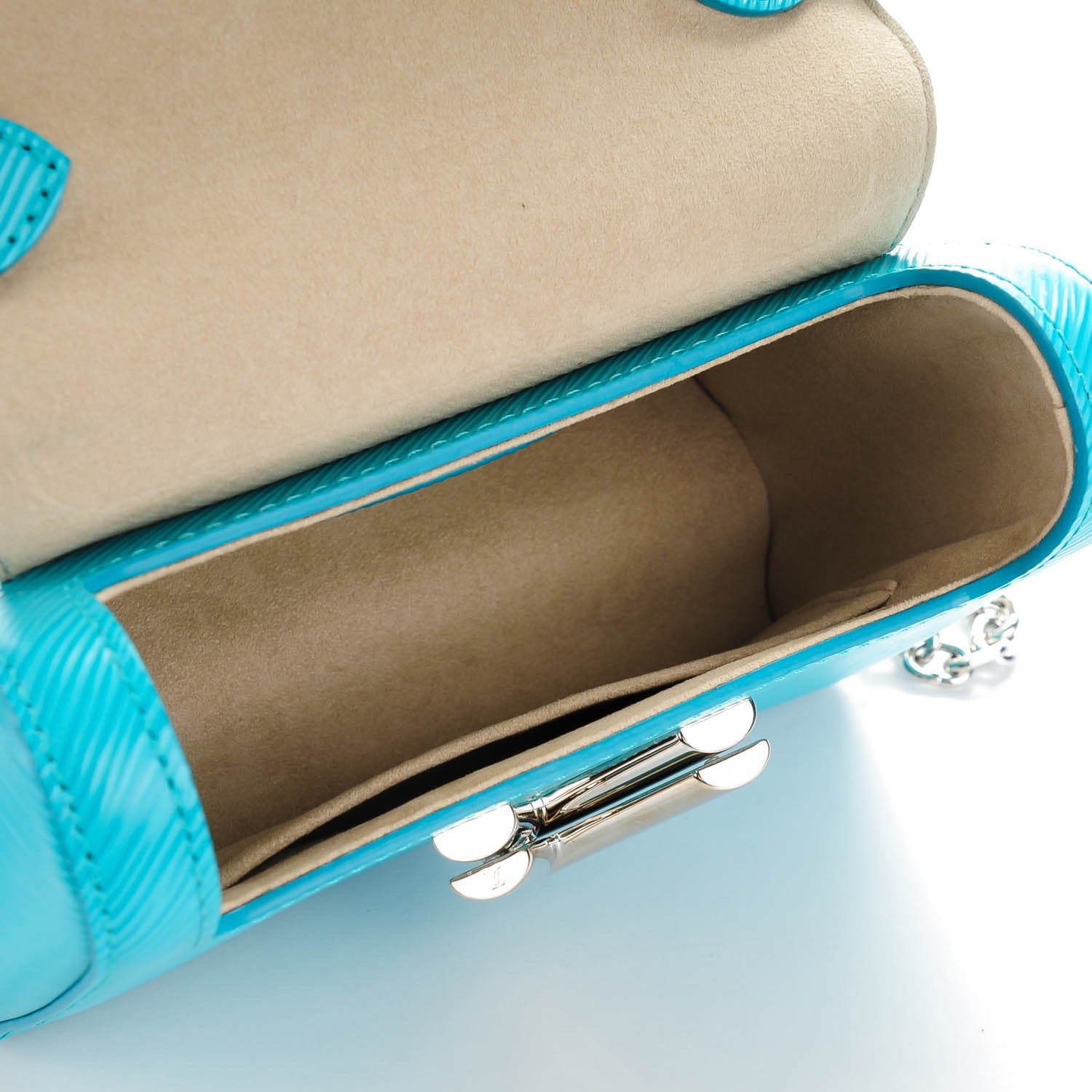 Louis Vuitton Epi Twist Shoulder Bag PM Turquoise 5 of 8