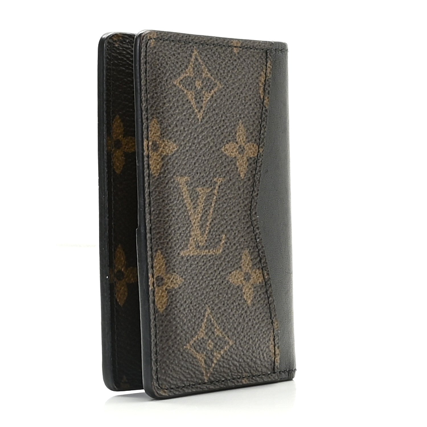 Louis Vuitton Monogram Macassar Pocket Organizer NM 2 of 12