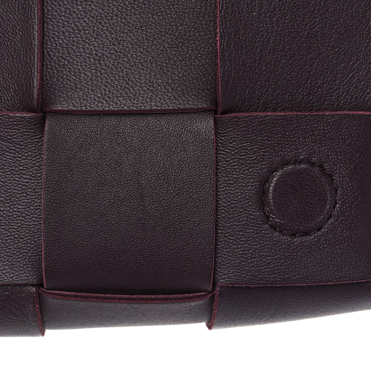 Nappa Maxi Intreccio The Belt Cassette Bag Grape