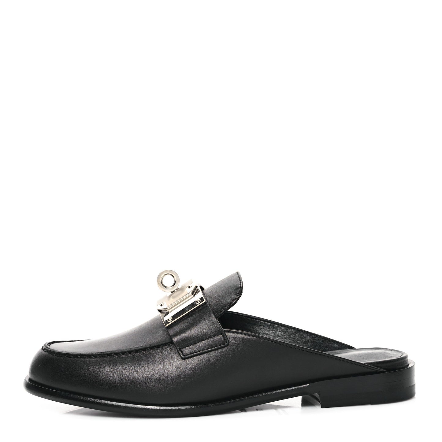 Calfskin Iota Mules 37 Black