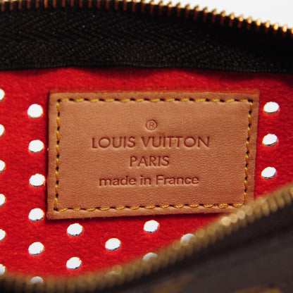 Louis Vuitton Monogram Perforated Pochette Plat Orange 6 of 7