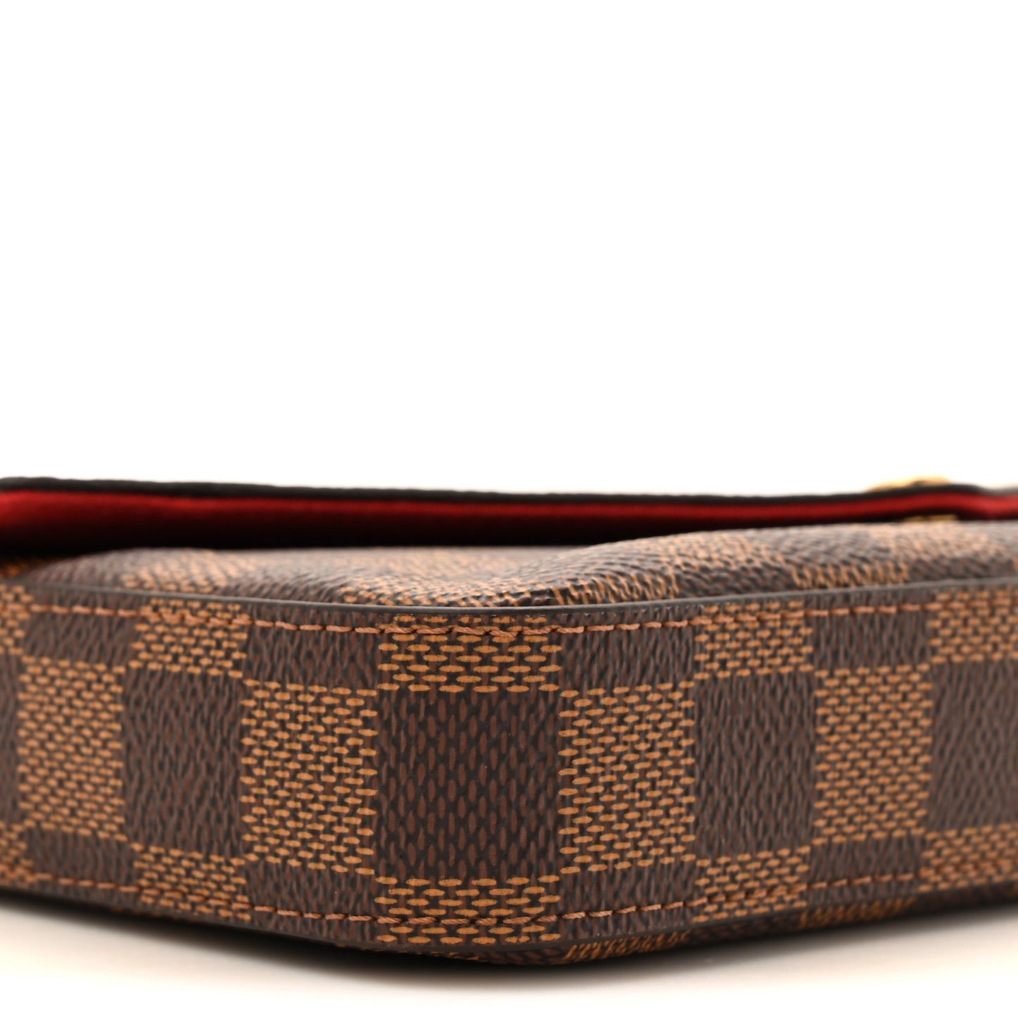 Damier Ebene Pochette Felicie Chain Wallet