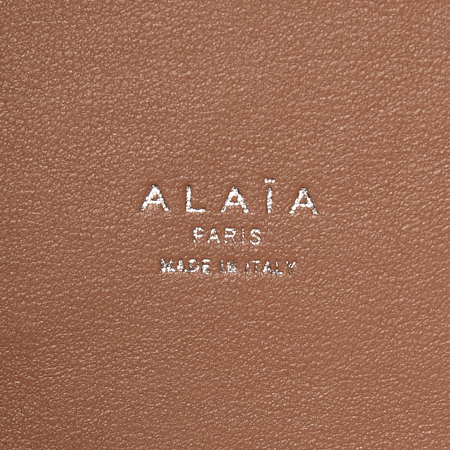 Alaia Lux Calfskin Zig Zag Laser Cut Mina 32 Bag Black 7 of 10