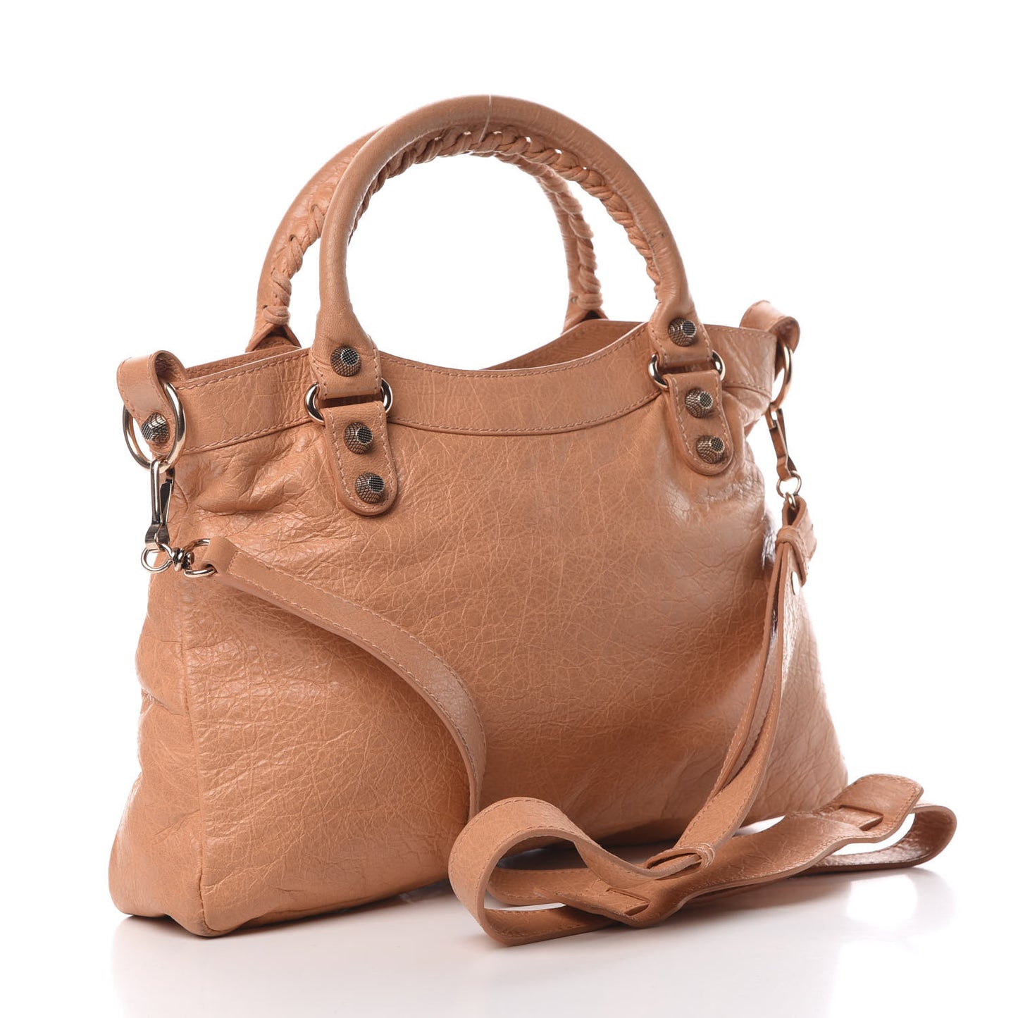 Agneau Giant 12 Rose Gold Hardware Town Rose Blush