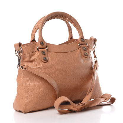 Balenciaga Agneau Giant 12 Rose Gold Hardware Town Rose Blush 4 of 16