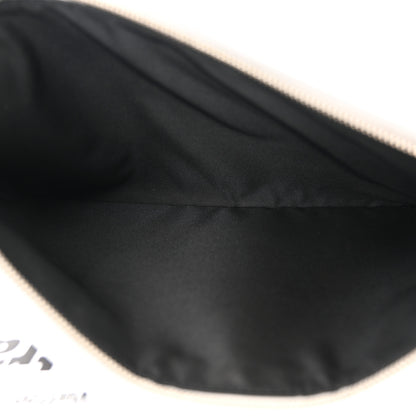 Louis Vuitton Calfskin Newspaper Print Pouch 5 of 11