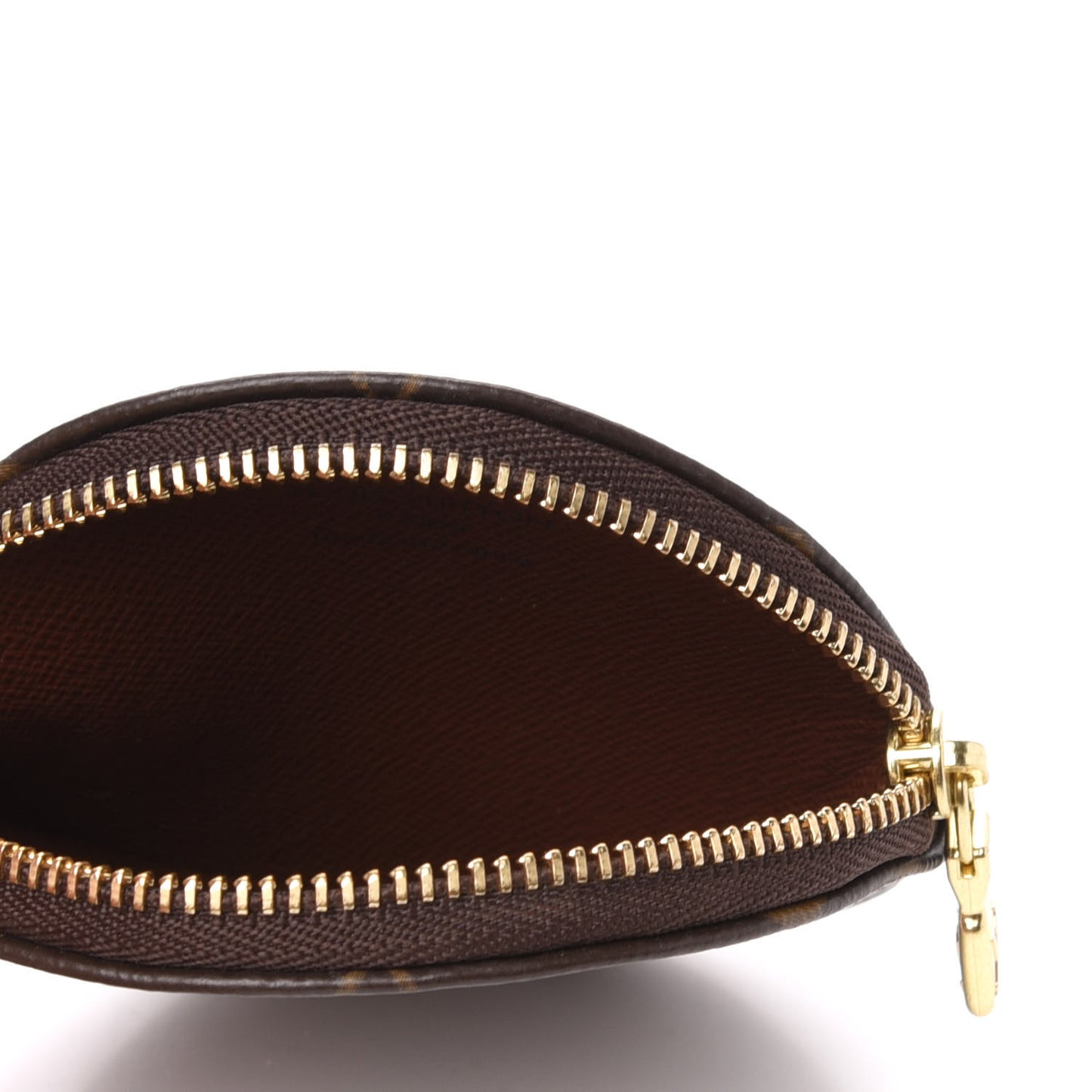 Monogram Round Coin Purse