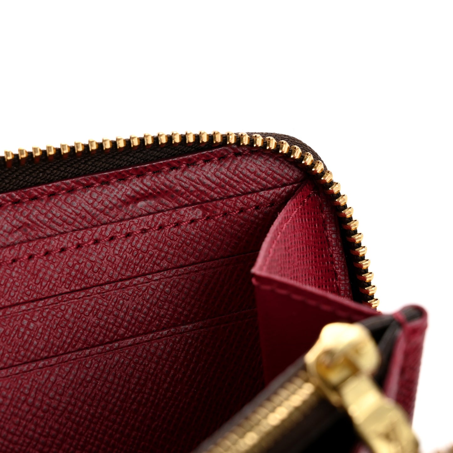 Monogram Clemence Wallet Fuchsia