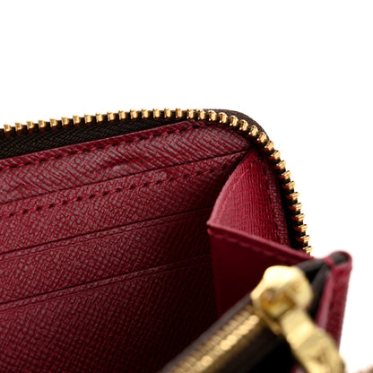 Louis Vuitton Monogram Clemence Wallet Fuchsia 9 of 10