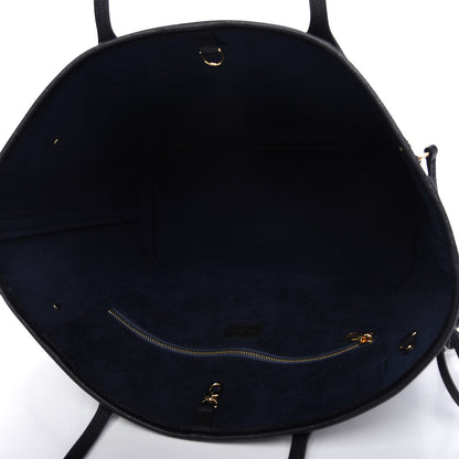 Louis Vuitton Empreinte Monogram Giant Neverfull MM Black 5 of 10