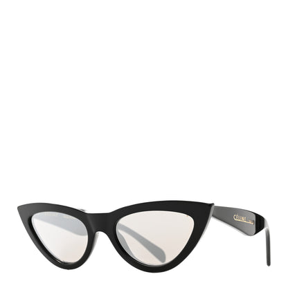 Celine Acetate Cat Eye Sunglasses CL400191 Black 1 of 7