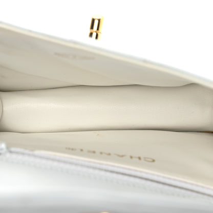 Chanel Lambskin Quilted Flap Waist Belt Bag 75 30 White 9 of 29
