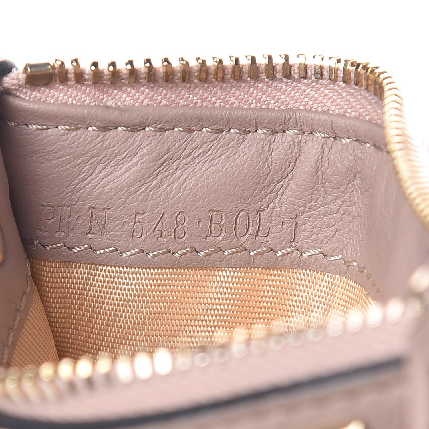Valentino Garavani Vitello Rockstud Coin Case Card Holder Poudre 6 of 9