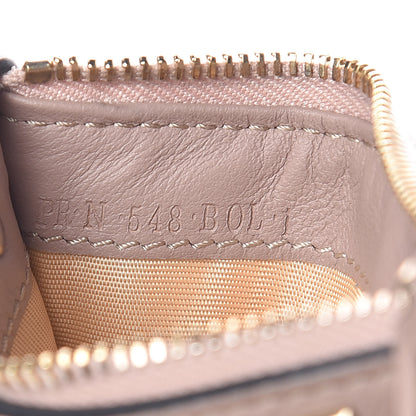 Valentino Garavani Vitello Rockstud Coin Case Card Holder Poudre 6 of 9