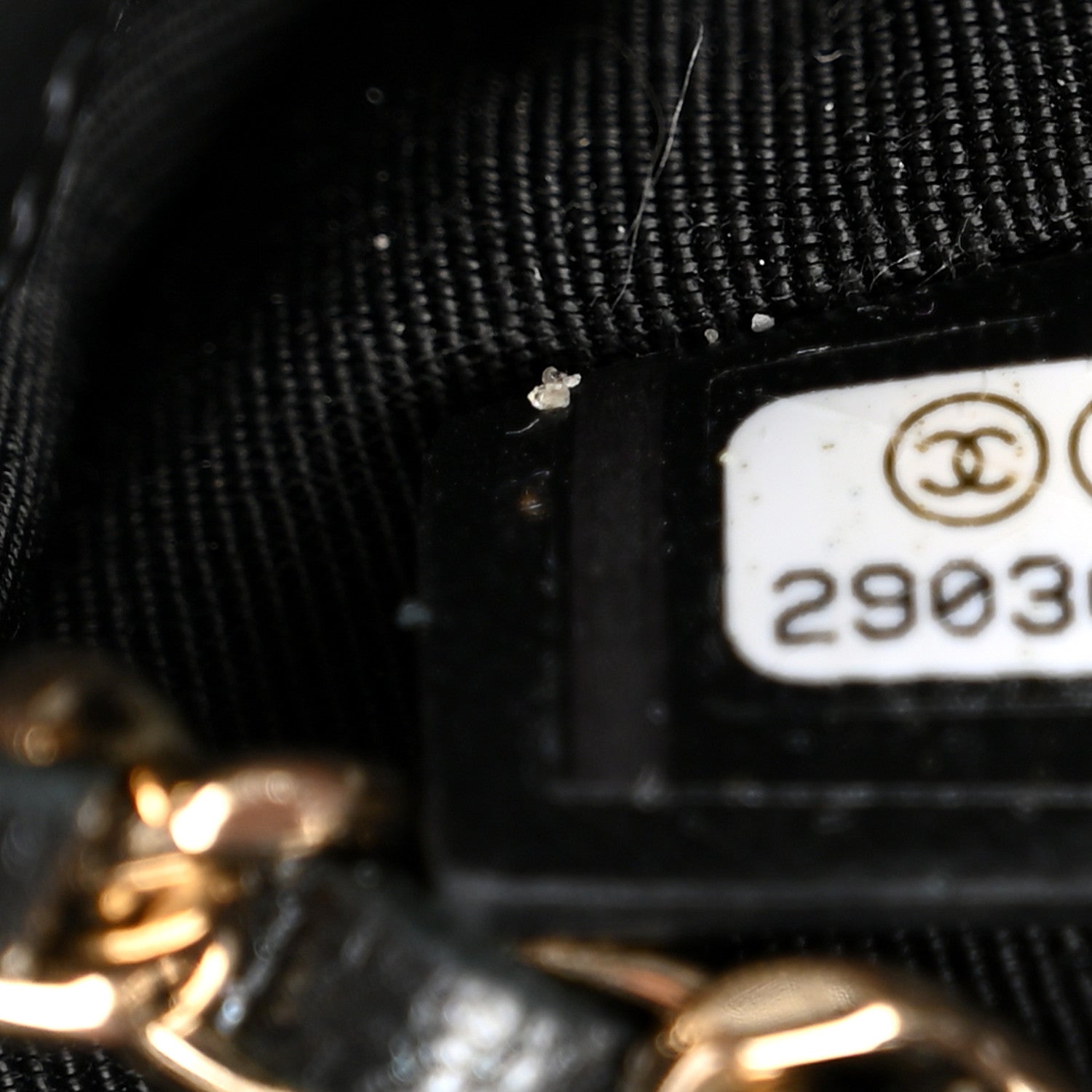 Chanel Shiny Lambskin Quilted Medium Double Case With Strap Black 7 of 10
