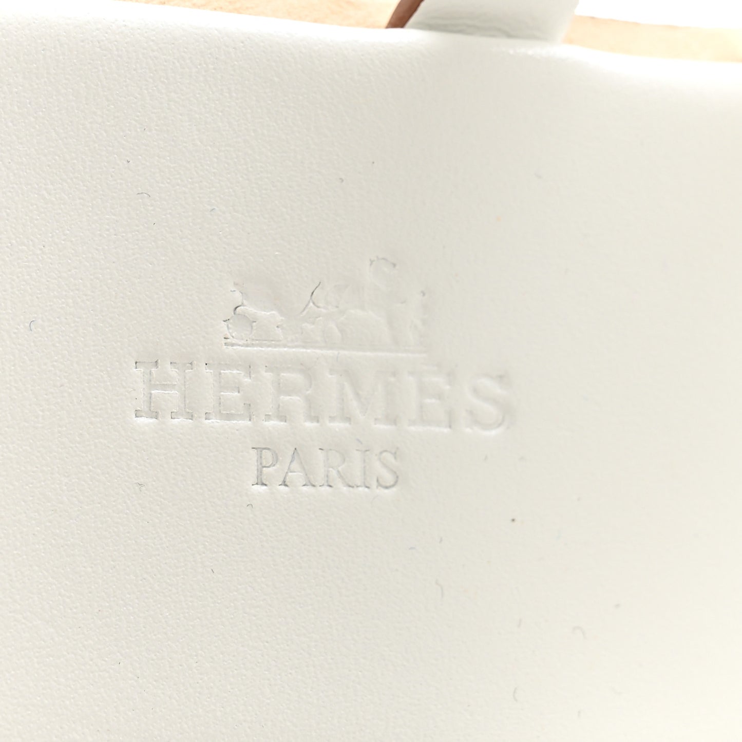 Calfskin Cork Isabella 30 Sandals 38 White