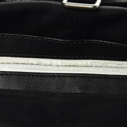 Balenciaga Nylon Agneau Classic Hardware Small Squash Duffle Bag Black 10 of 13