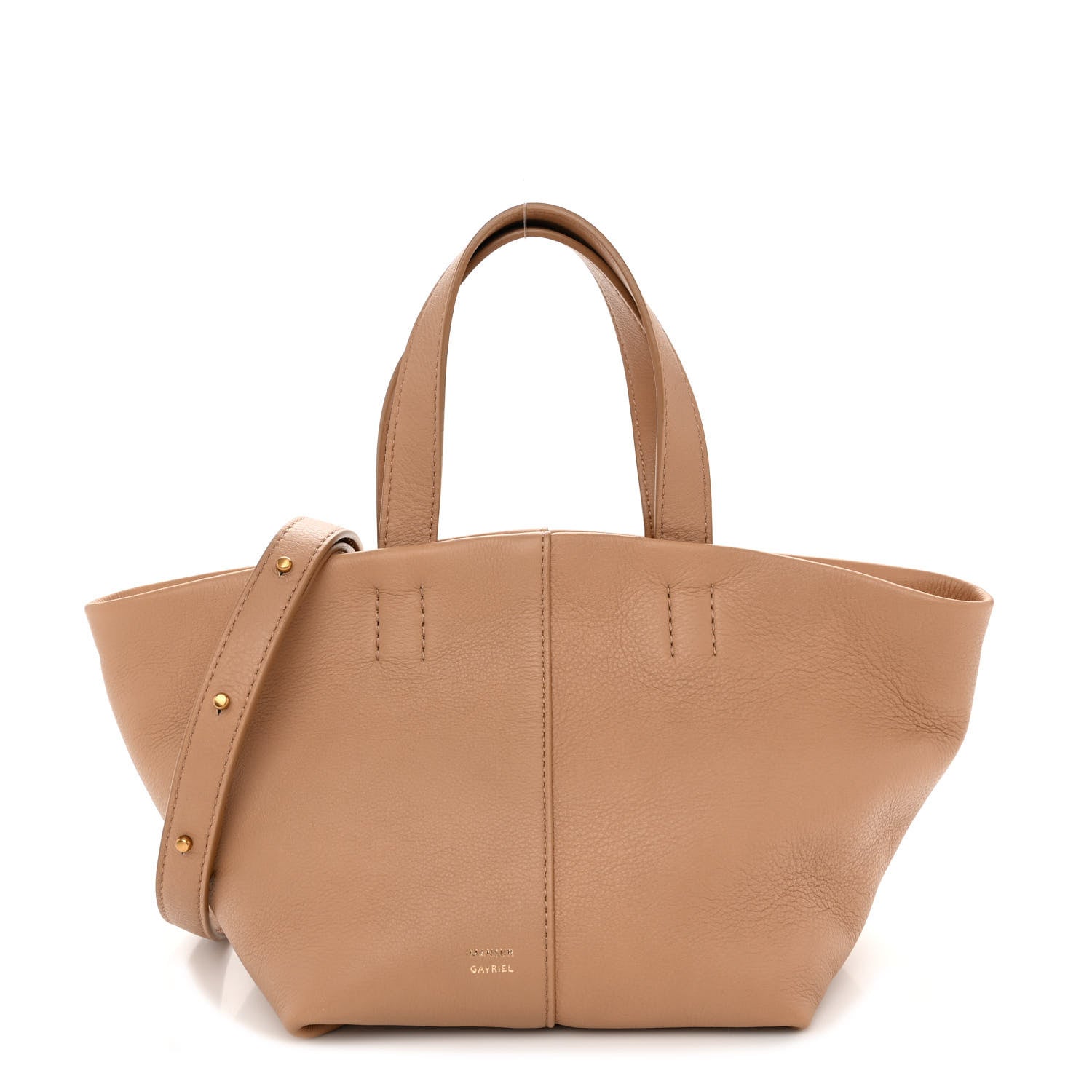 Mansur Gavriel Calfskin Mini Tulipano Bag Nocciola 1 of 9
