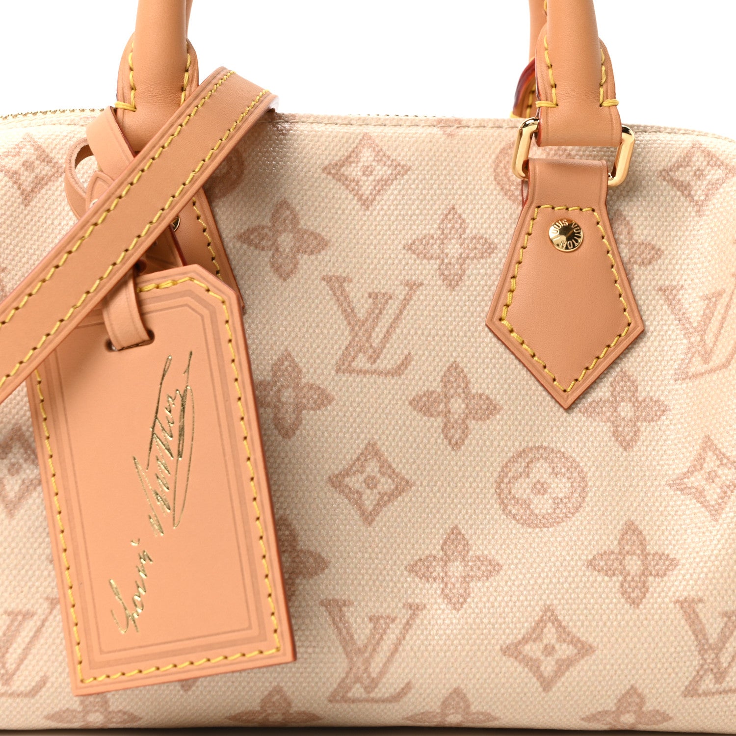 Louis Vuitton Monogram Origine Lin Speedy Bandouliere 20 Linen 7 of 9