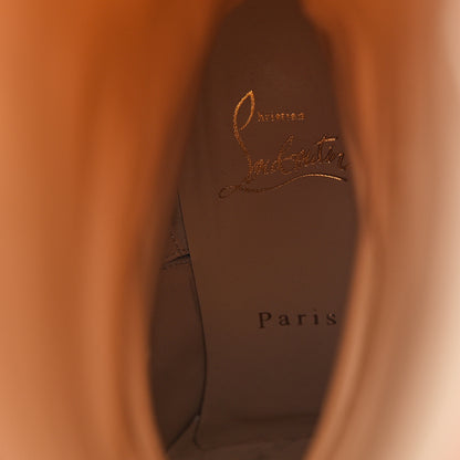 Christian Louboutin Calfskin Cuoio Dorififa 85 Knee High Boot 37 Beige Lucido 7 of 7