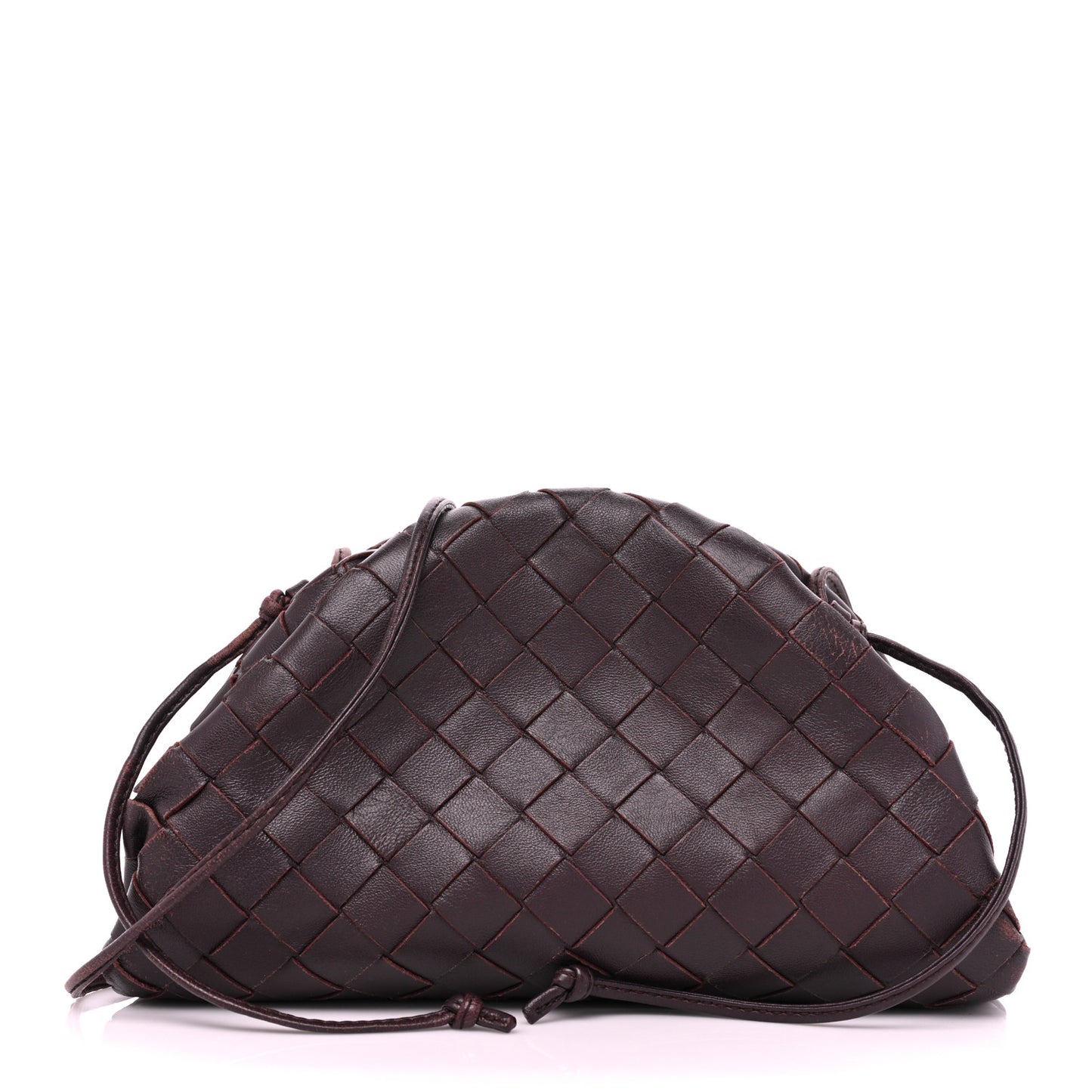 Nappa Intrecciato The Mini Pouch Grape