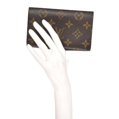 Louis Vuitton Monogram Porte-Monnaie Tresor Wallet 2 of 8