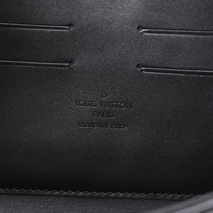 Louis Vuitton Vernis Rossmore MM Noir Magnetique 6 of 9