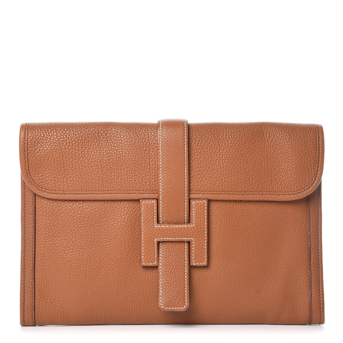 Togo Jige PM Clutch Gold