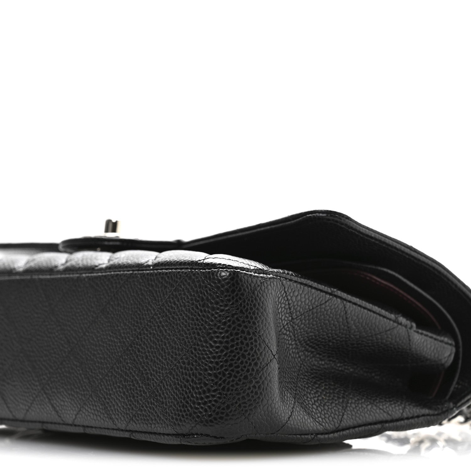 Chanel Caviar Quilted Medium Double Flap Black 10 of 10