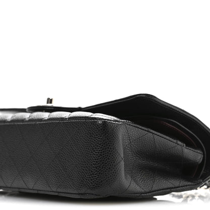 Chanel Caviar Quilted Medium Double Flap Black 10 of 10