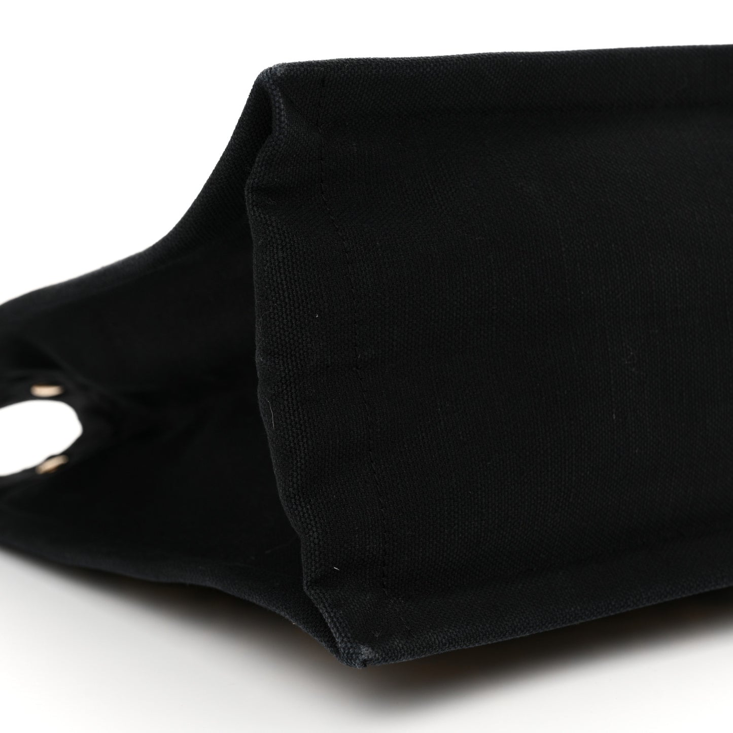 Canvas Calfskin Leopard Print Rive Gauche Noe Tote Natural Black