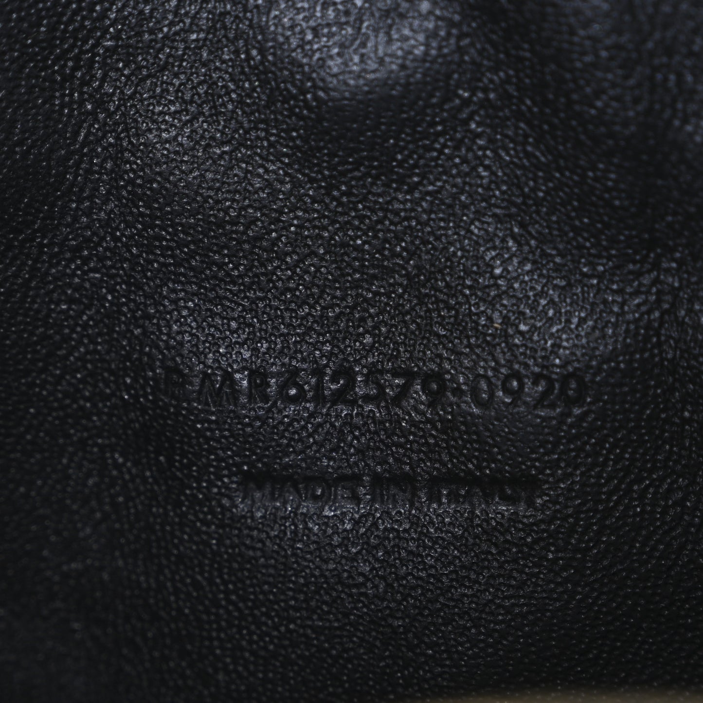 Grain De Poudre Matelasse Monogram Mini Lou Camera Bag Black