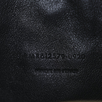 Saint Laurent Grain De Poudre Matelasse Monogram Mini Lou Camera Bag Black 7 of 11