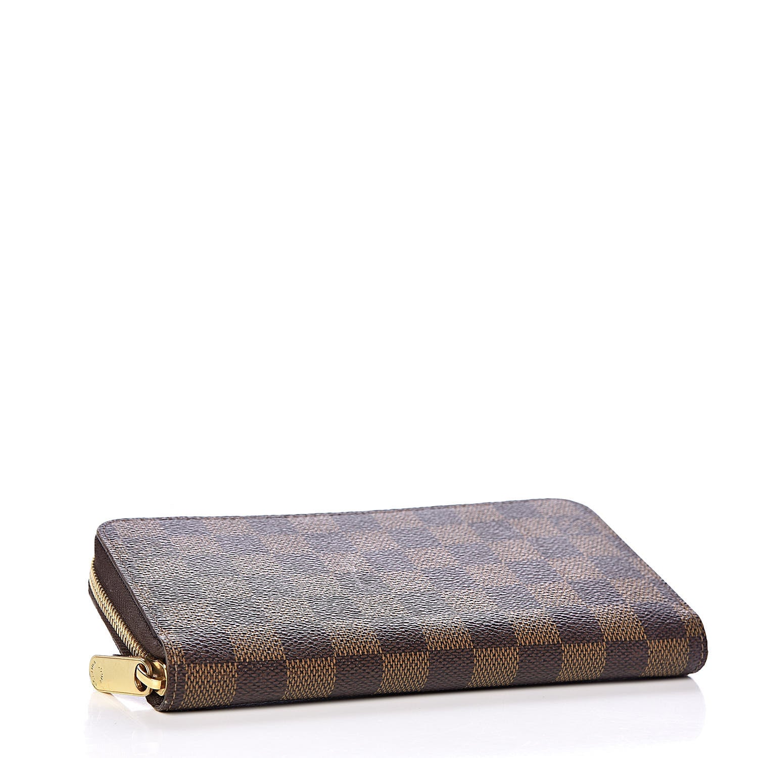 Louis Vuitton Damier Ebene Zippy Wallet Rose Ballerine 4 of 10