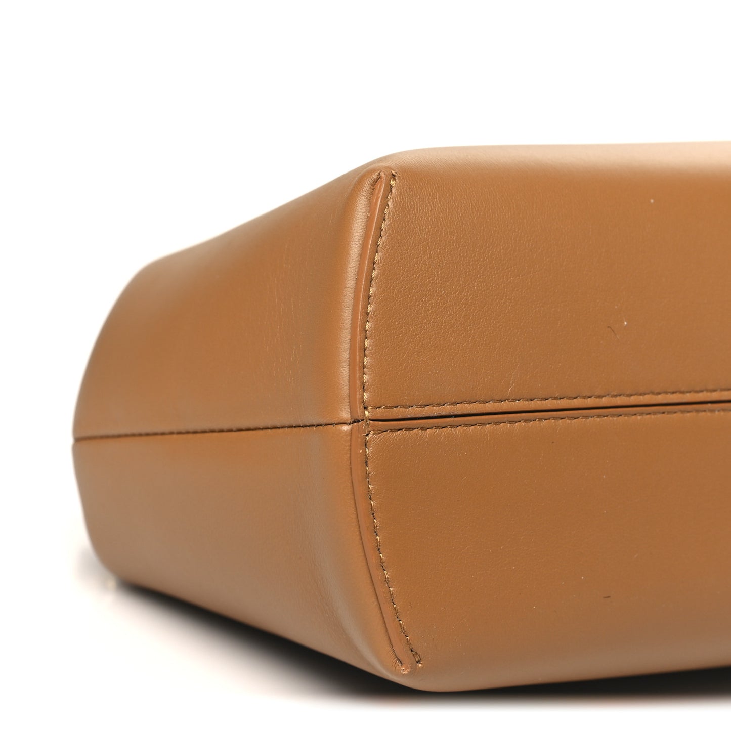 Shiny Nappa Medium Fendi First Caramello